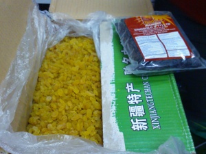 Nỗi lo nho khô Trung Quốc